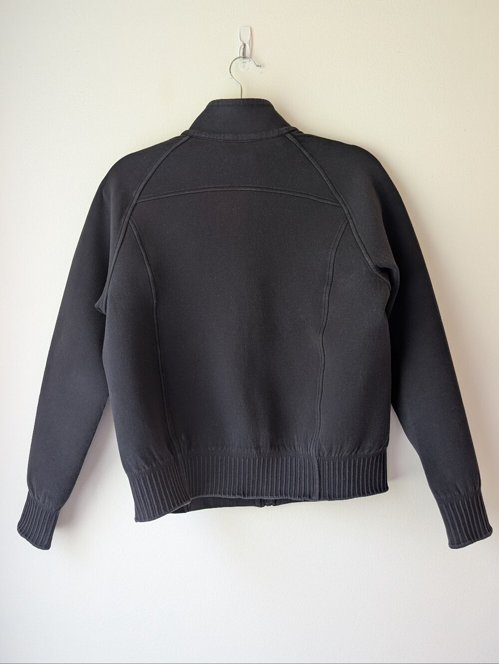 Lululemon NTS Jacket Full Zip In Black Size 12 W4AG6S - Picture 5 of 7